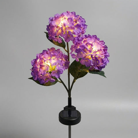 Solar Flower Stake Lights with Automatic Nighttime Glow