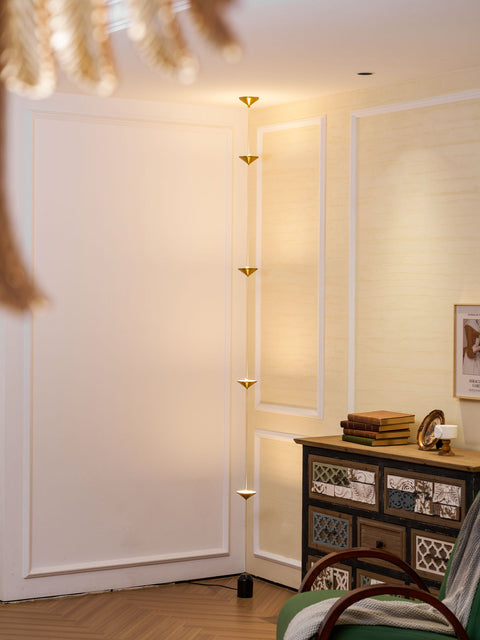 Soreluna Adjustable Floor Lamp with Marble Counterweight