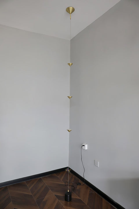 Soreluna Adjustable Floor Lamp with Marble Counterweight