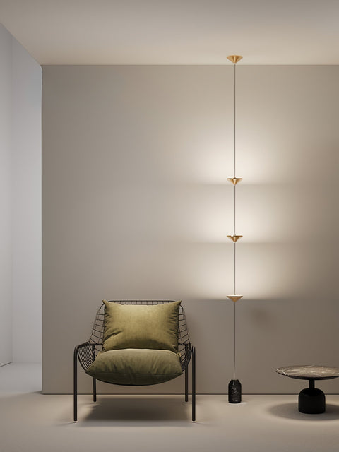 Soreluna Adjustable Floor Lamp with Marble Counterweight