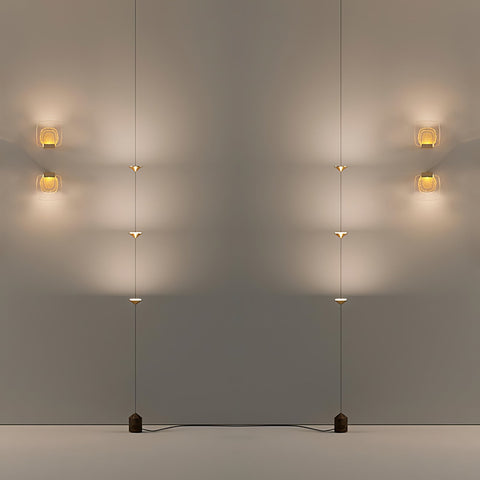 Soreluna Adjustable Floor Lamp with Marble Counterweight