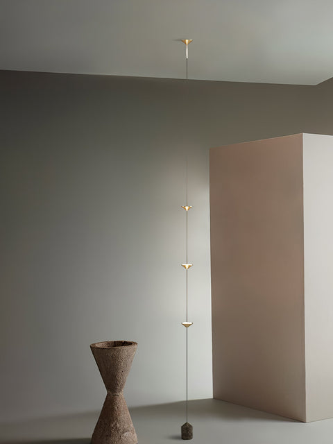 Soreluna Adjustable Floor Lamp with Marble Counterweight