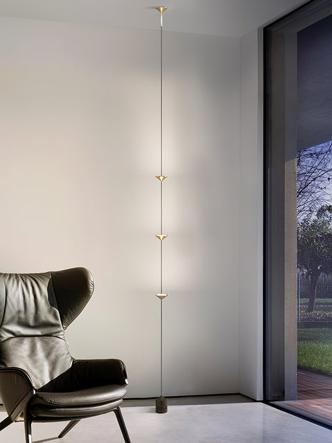 Soreluna Adjustable Floor Lamp with Marble Counterweight