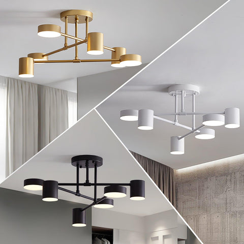 Sputnik Multi-Arm LED Ceiling Light