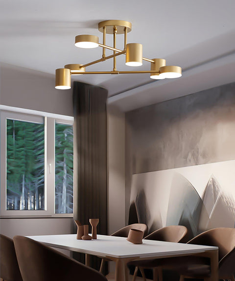 Sputnik Multi-Arm LED Ceiling Light