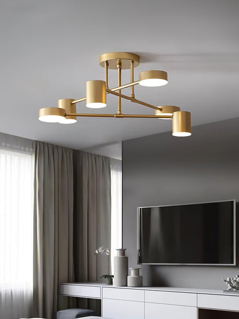 Sputnik Multi-Arm LED Ceiling Light