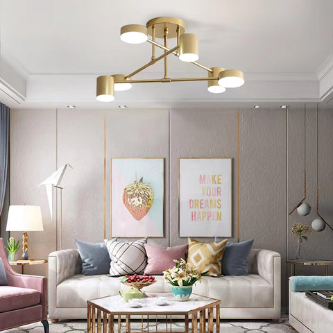 Sputnik Multi-Arm LED Ceiling Light