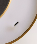 Rechargeable Metal Table Lamp with Touch Dimming and Cone Shade — product view