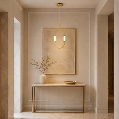Modern Oval LED Pendant Chandelier