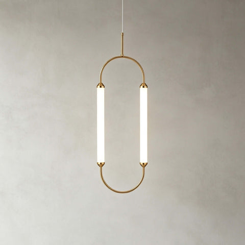 Modern Oval LED Pendant Chandelier