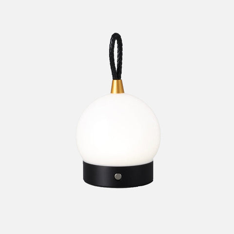 Cordless LED Globe Lamp with Carry Loop, Touch Dimming and USB Charge