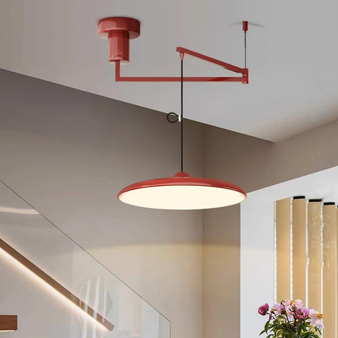 Adjustable Disc Pendant Ceiling Light