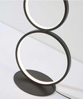 Five-Ring LED Floor Lamp with Touch Control — product view