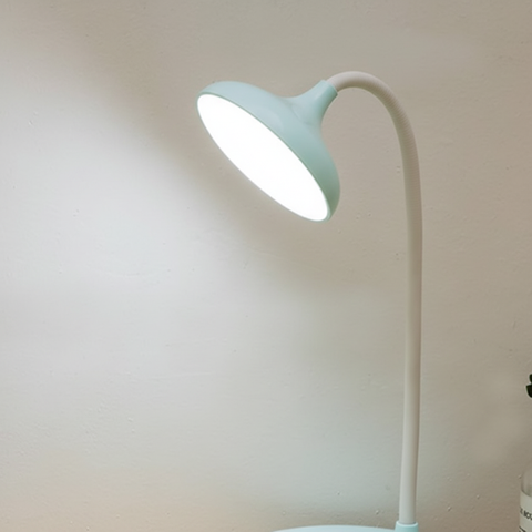 Flexible USB Rechargeable LED Desk Lamp with Touch Control and Three Brightness Levels