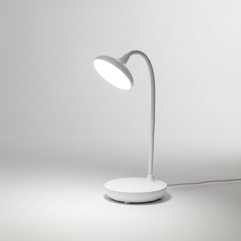 Flexible USB Rechargeable LED Desk Lamp with Touch Control and Three Brightness Levels
