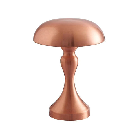 Modern Rechargeable Metal Table Lamp with Touch Control for Bedroom and Desk