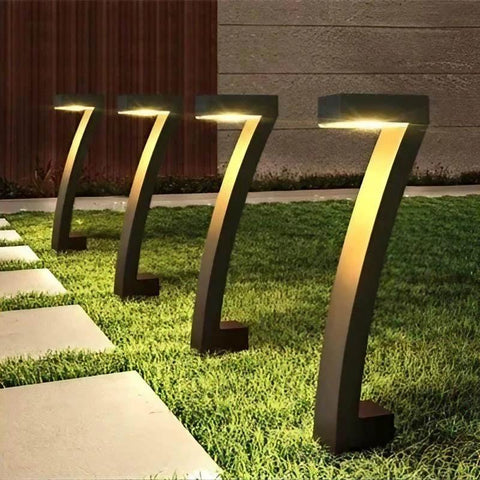 Solar LED Pathway Lights in 4- or 8-Pack Sets — product view