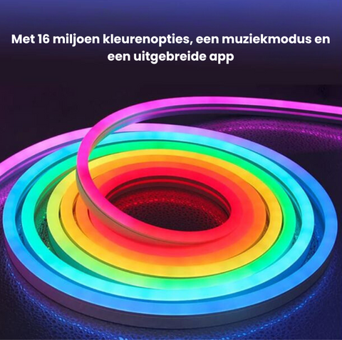 Flexible LED Strip Lights with Music Sync and App Control