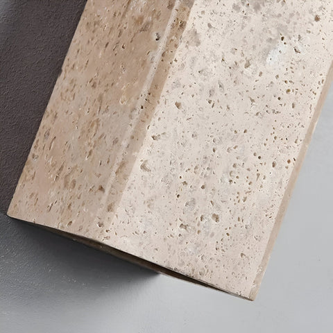 Travertine Stone LED Wall Light