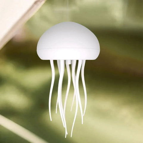 Jellyfish-Inspired LED Table Lamp with Warm Ambient Lighting for Bedroom and Living Room Decor