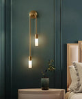 Modern Metal and Acrylic Wall Sconce