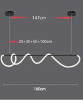 Multi-Ring LED Pendant Light