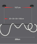 Multi-Ring LED Pendant Light