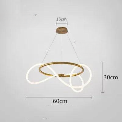 Multi-Ring LED Pendant Light