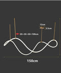 Multi-Ring LED Pendant Light