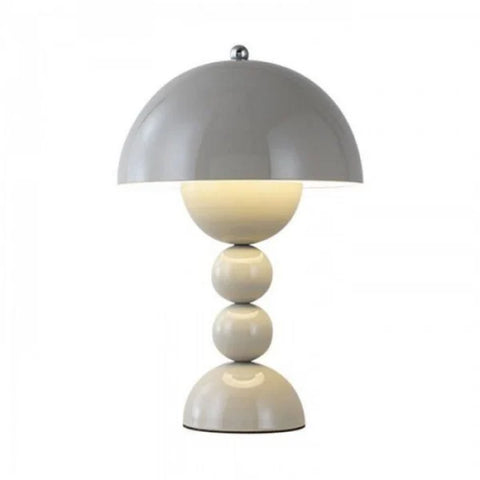 Sculptural Dome Table Lamp with Rounded Base