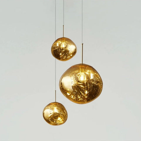Modern LED Pendant Light with Height-Adjustable Suspension