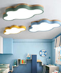Cloud-Shaped LED Flush Mount Ceiling Light — product view