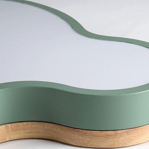 Cloud-Shaped LED Flush Mount Ceiling Light — product view