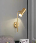 Rotatable Metal Wall Sconce for Bedside Reading — product view