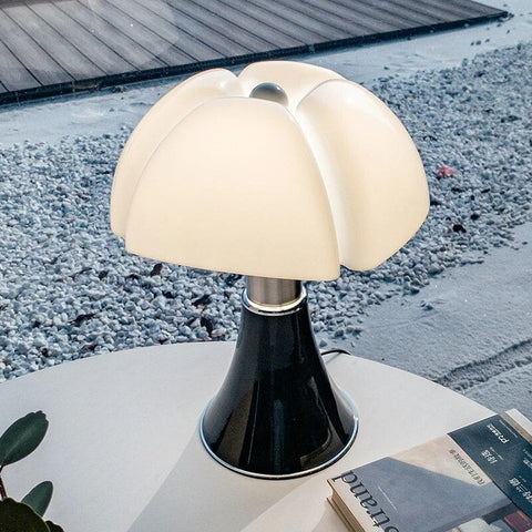 Flower LED Table Lamp with Touch Dimming and Adjustable Stem